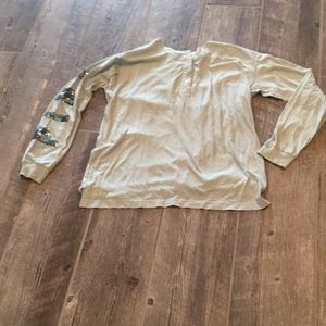 Pink/victorias secret long sleeve shirt